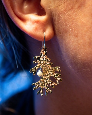 Boucles d’oreilles Grands Coraux 